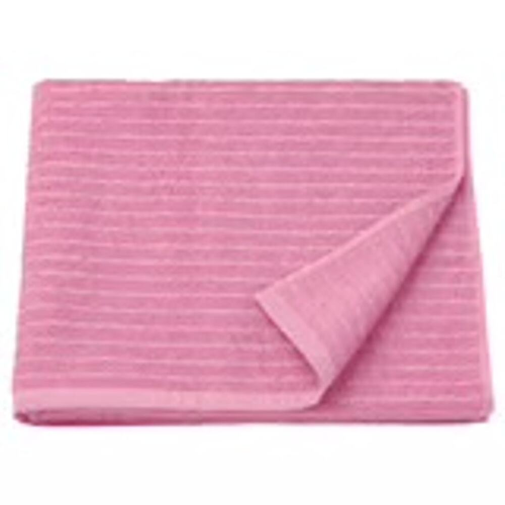 IKEA VÅGSJÖN Classic Pink 100% Cotton Bath Towels, 2-Pack